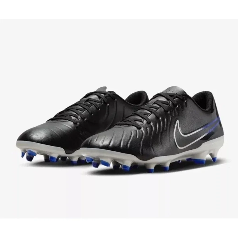 New Nike Legend 10 Club FD/MG Soccer Cleats Men 12 Womens 13.5D Black DV4344-040